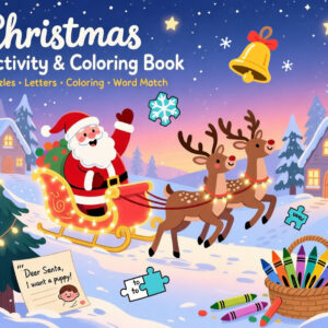 Christmas Activity & Coloring Book